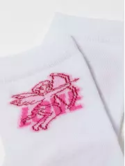 Носки женские хлопковые esli 579 белый, , 36-39 (23-25), ESLI, - 5