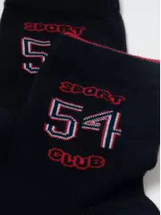 Носки детские conte-kids tip-top (2 пары) 701 темно-синий-бордо, , 16, CONTE-KIDS, - 5