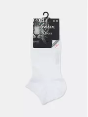 Короткие мужские однотонные носки diwari 3dsocks 000 белый, , 44-45 (29), DIWARI, - 5