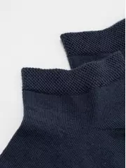 Носки детские короткие (однотонные) esli 000 темный джинс, , 16, ESLI, - 2