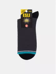 Носки мужские esli 200 темно-серый, , 42-43 (27), ESLI, - 5