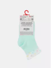 Короткие детские носки с воздушным пикотом tip-top 540 бледно-бирюзовый, , 18, CONTE-KIDS, - 4