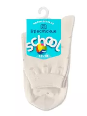 Носки детские с рисунком school 3081 брестские 009 ш.белый, , 19-20, БРЕСТСКИЕ, - 2