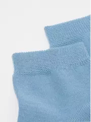 Носки детские короткие (однотонные) esli 000 голубой, , 20, ESLI, - 3