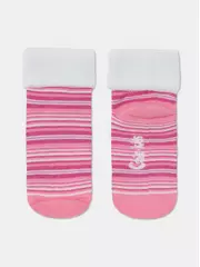 Махровые детские носки conte-kids sof-tiki (2 пары) 703 белый-розовый, , 12, CONTE-KIDS, - 4