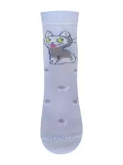 Носки детские с рисунком baby 3081 брестские 023 бл.голубой, , 11-12, БРЕСТСКИЕ, - 1