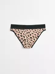 Трусы женские mix&match lb 2511 beige-black leo, , 90/XS, CONTE ELEGANT, - 5