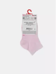 Хлопковые детские носки (однотонные) tip-top 000 бледно-розовый, , 12, CONTE-KIDS, - 4