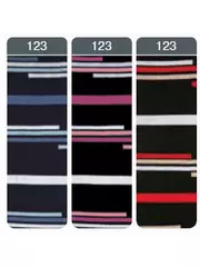 Детские колготки tip-top 123 черно-сиреневый, , 140-146 (22), CONTE-KIDS, - 1