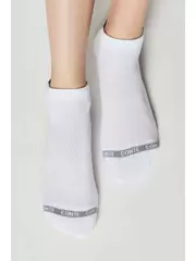 Носки женские короткие хлопковые active (махровая стопа) 573 белый, , 36-37 (23), CONTE ELEGANT, - 2