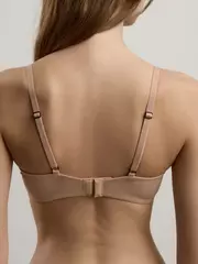 Бюстгальтер балконет с мягкой чашкой, на каркасах nostalgie tb6157 нюд, , 75A, CONTE ELEGANT, - 4