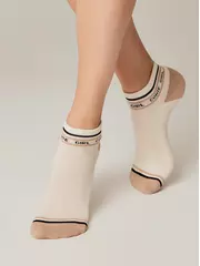 Носки женские короткие active (махровая стопа) 572 капучино, , 36-38 (23-25), CONTE ELEGANT, - 4