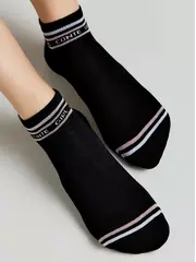 Носки женские короткие active (махровая стопа) 572 черный, , 36-38 (23-25), CONTE ELEGANT, - 1