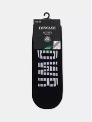 Носки мужские (короткие) diwari active 183 черный, , 40-41 (25), DIWARI, - 4