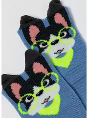 Носки детские с рисунком baby 3086 брестские 4020 голубой, , 9-10, БРЕСТСКИЕ, - 2