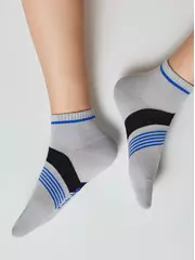 Носки детские (короткие) active 956 светло-серый, , 22, CONTE-KIDS, - 3