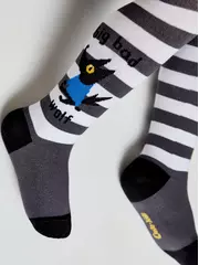 Колготки детские хлопковые tip-top 672 темно-серый, , 92-98 (14), CONTE-KIDS, - 1