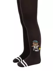 Колготки детские tip-top 4с-03сп 674 темно-коричневый, , 104-110 (16), CONTE-KIDS, - 3