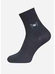 Носки детские с рисунком school 3081 брестские 436 черный, , 23-24, БРЕСТСКИЕ, - 1