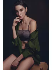 Бюстгальтер бандо с мягкой чашкой eden tb6143 аметист, , 80A, CONTE ELEGANT, - 1