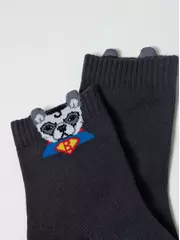 Носки детские (с пикотом) tip-top 970 темно-серый, , 16, CONTE-KIDS, - 6