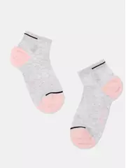 Носки детские (короткие) active 957 светло-серый, , 20, CONTE-KIDS, - 5