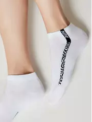 Носки женские короткие active 566 белый, , 38-39 (25), CONTE ELEGANT, - 3