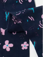 Колготки детские хлопковые tip-top 675 темно-синий, , 92-98 (14), CONTE-KIDS, - 5