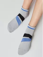 Носки детские (короткие) active 956 светло-серый, , 22, CONTE-KIDS, - 1