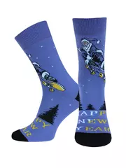 Носки мужские (новый год) classic 2146 брестские 480 василек, , 42-43 (27), БРЕСТСКИЕ, - 1