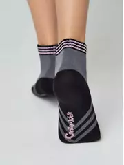 Носки детские (короткие) active 955 серый-светло-розовый, , 16, CONTE-KIDS, - 2