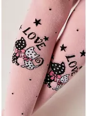 Колготки детские (рисунок) school​ 3280 брестские 1010 пудра, , 128-134 (20), БРЕСТСКИЕ, - 2