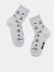 Носки детские tip-top 981 светло-серый, , 20, CONTE-KIDS, - 4