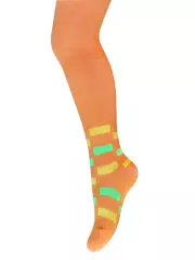 Колготки детские с рисунком baby 3280 брестские 085 оранжевый, , 74-80 (12), БРЕСТСКИЕ, - 1