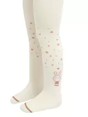 Колготки детские хлопковые tip-top 677 молочный, , 104-110 (16), CONTE-KIDS, - 4