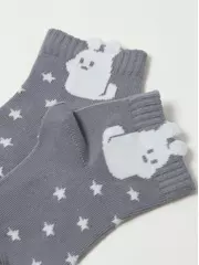 Носки детские (с пикотом) tip-top 965 серый, , 14, CONTE-KIDS, - 5