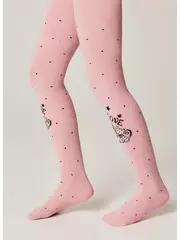 Колготки детские (рисунок) school​ 3280 брестские 1010 пудра, , 128-134 (20), БРЕСТСКИЕ, - 3