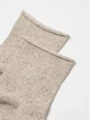 Носки женские (лен) classic 542 бежевый, , 36-38 (23-25), CONTE ELEGANT, - 6