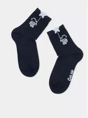 Носки детские (с пикотом) tip-top 975 темно-синий, , 20, CONTE-KIDS, - 4