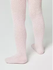 Ажурные детские колготки miss 616 светло-розовый, , 92-98 (14), CONTE-KIDS, - 3