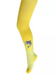 Колготки детские с рисунком baby 3280 брестские 808 я.желтый, , 74-80 (12), БРЕСТСКИЕ, - 1