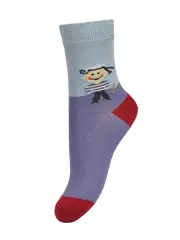 Носки детские с рисунком baby 3081 брестские 403 св.серый, , 11-12, БРЕСТСКИЕ, - 1