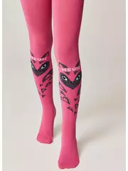 Колготки детские (рисунок) school 3280 брестские 1011 ярко-розовый, , 128-134 (20), БРЕСТСКИЕ, - 1