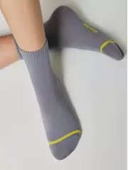 Носки детские (с пикотом) tip-top 979 серый, , 20, CONTE-KIDS, - 3