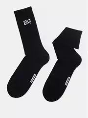 Носки мужские (удлиненные) active diwari 201 черный, , 40-41 (25), DIWARI, - 1