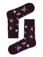 Носки мужские (средней длины) classic 2127 брестские 304 ежевика, , 40-41 (25), БРЕСТСКИЕ, - 1