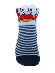 Носки детские с рисунком baby 3086 брестские 4022 бл.голубой, , 11-12, БРЕСТСКИЕ, - 3