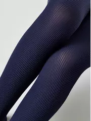 Колготки детские в рубчик из микрофибры judy marino, , 104-110, CONTE ELEGANT, - 3