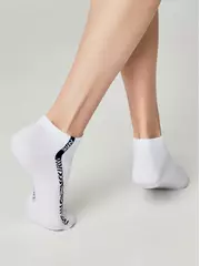 Носки женские короткие active 566 белый, , 38-39 (25), CONTE ELEGANT, - 2