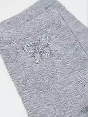 Носки женские хлопковые (с декором) classic 555 серый, , 36-37 (23), CONTE ELEGANT, - 5